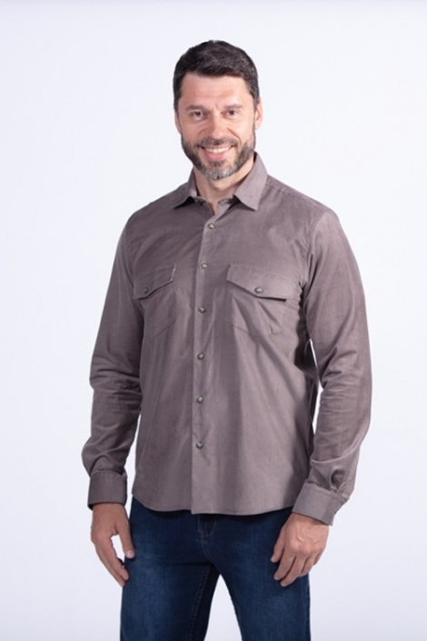 Рубашка мужская Montana 11043 Grey