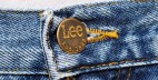 LEE-spodnie-SLIM-regular-BLUE-jeans-RIDER_-W33-L34-Material-dominujacy-bawelna