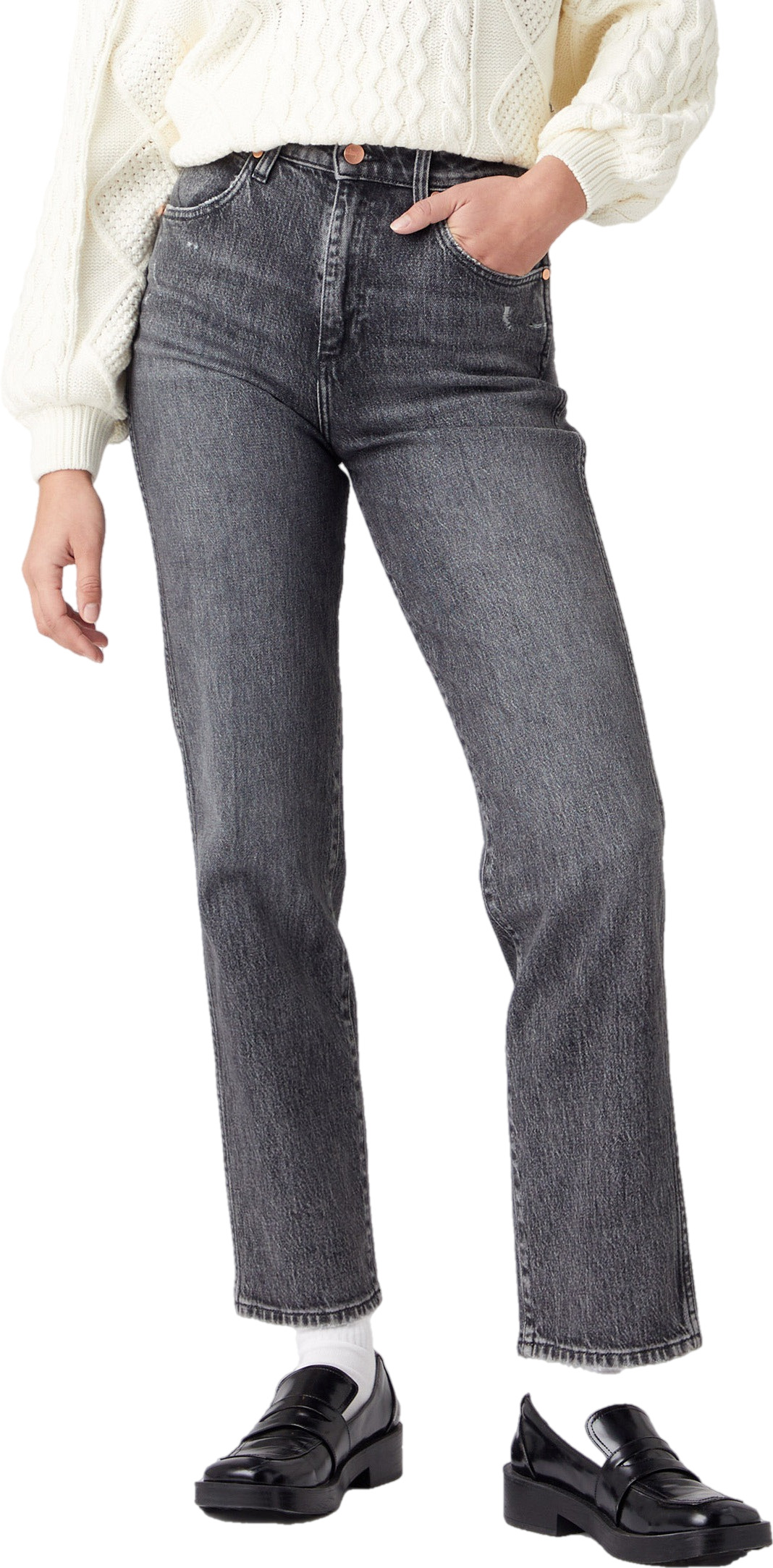 Джинсы Wrangler Women Mom Straight Star Gazer Jeans